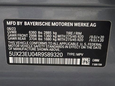 Used 2024 BMW X5 xDrive40i w/ Premium Package image 57