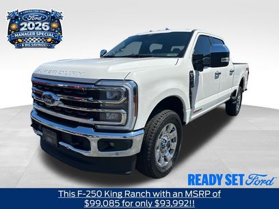 New 2025 Ford F250 King Ranch w/ Chrome Package