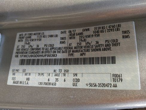 Used 2017 Ford Escape SE w/ Equipment Group 201A image 33