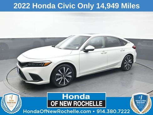 Certified 2022 Honda Civic EX-L image 1