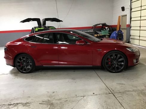 Used 2015 Tesla Model S P85D AWD/4WD image 4