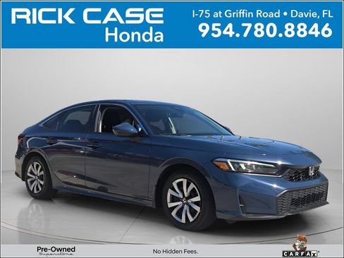 Certified 2025 Honda Civic LX image 1