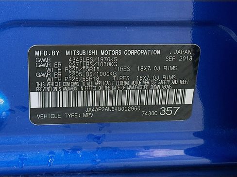 Used 2019 Mitsubishi Outlander Sport ES image 12