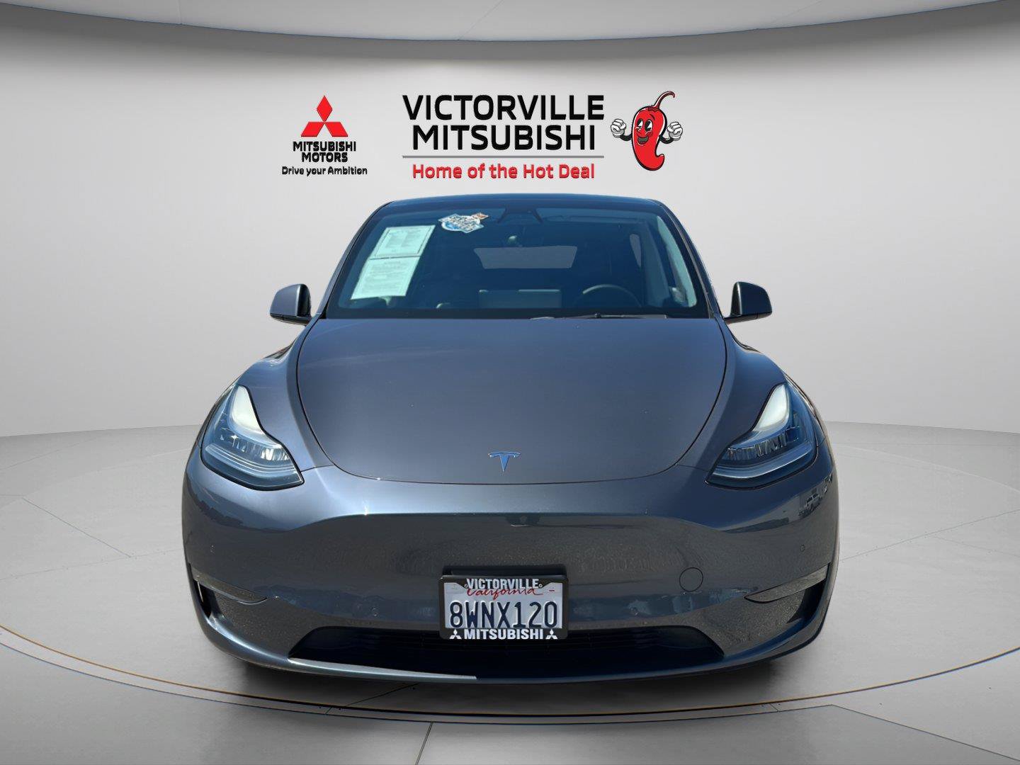 Used 2021 Tesla Model Y Long Range AWD/4WD image 2