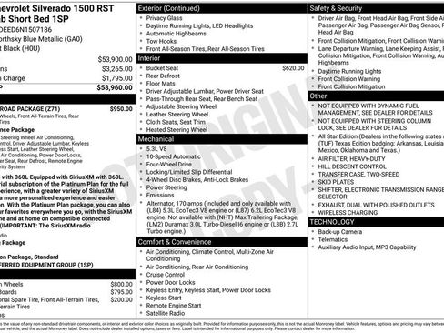 Used 2022 Chevrolet Silverado 1500 RST w/ Z71 Off-Road Package AWD/4WD image 45