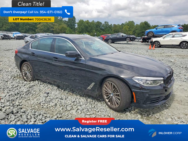Used 2019 BMW 530e w/ Premium Package RWD image 5