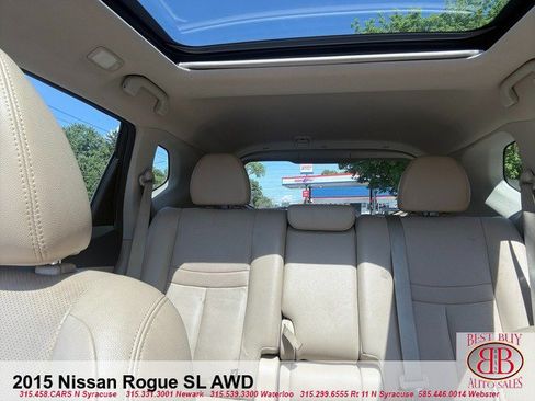 Used 2015 Nissan Rogue SL w/ SL Premium Package AWD/4WD image 22