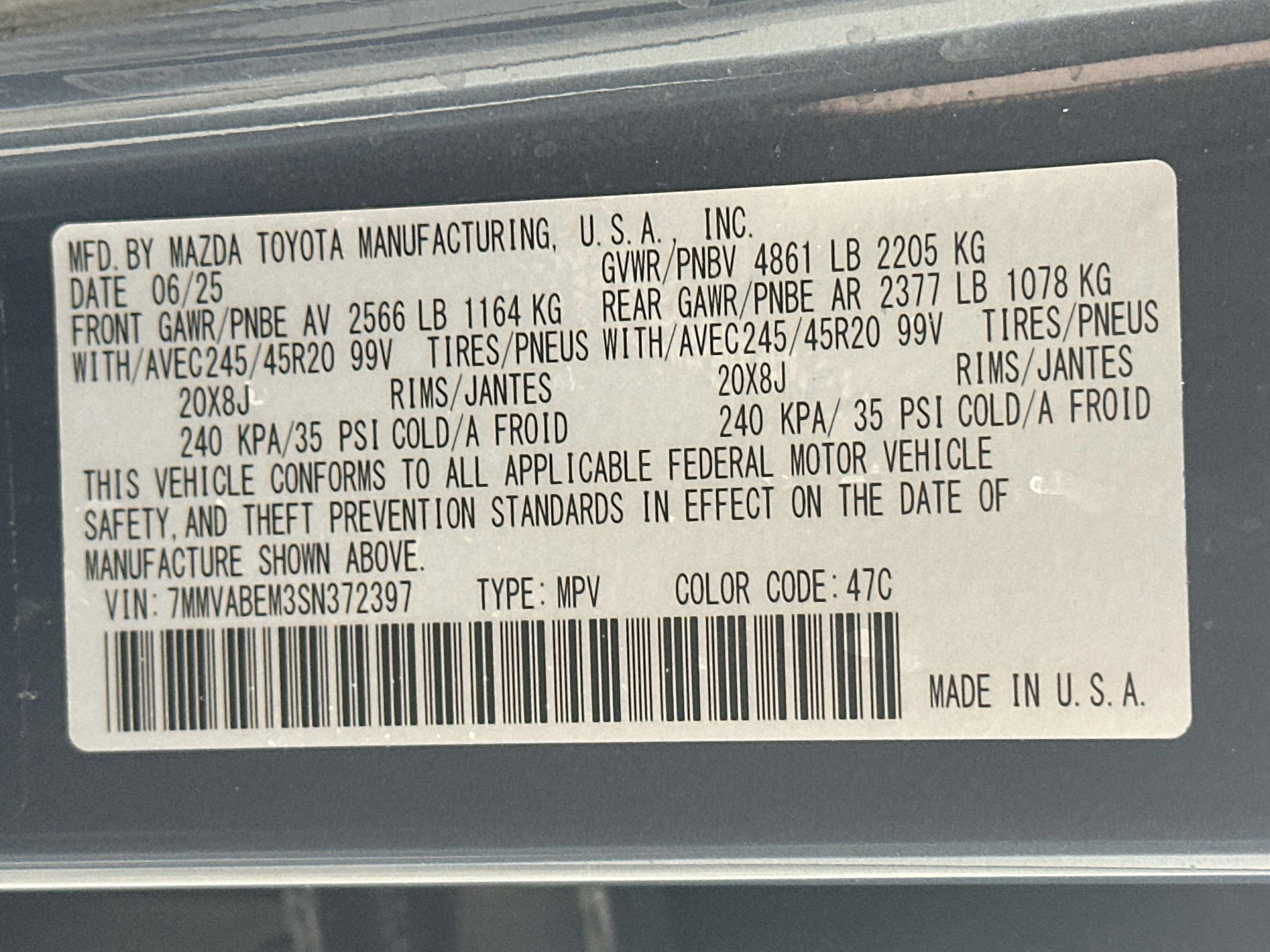 Used 2025 MAZDA CX-50 AWD 2.5 S w/ Premium Plus Pkg image 12