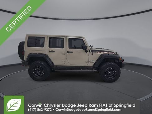 Certified 2017 Jeep Wrangler Unlimited Rubicon AWD/4WD image 2