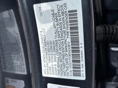 Used 2024 Honda Accord EX image 17