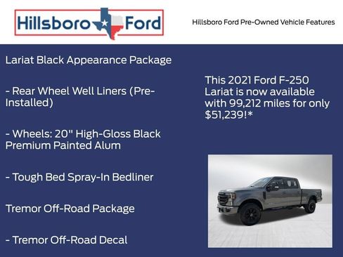 Used 2021 Ford F250 4x4 Crew Cab Super Duty image 6