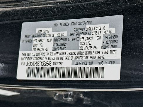 Used 2026 MAZDA CX-90 3.3 Turbo w/ Premium Sport Pkg AWD/4WD image 12
