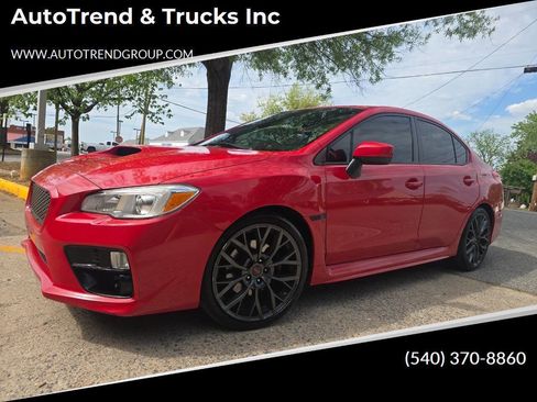 Used 2017 Subaru WRX w/ Popular Package #1 AWD/4WD image 1