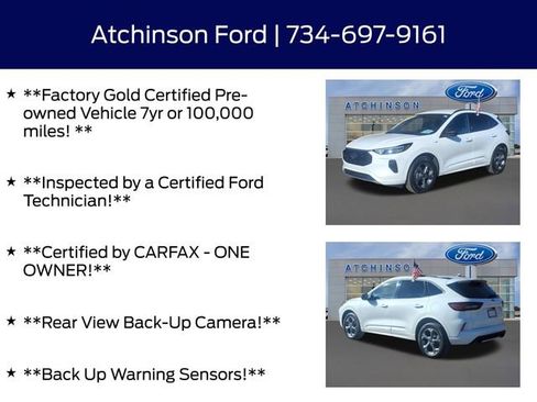 Certified 2024 Ford Escape ST-Line w/ Tech Pack #1 image 4