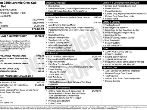 Used 2021 RAM 2500 Laramie image 2