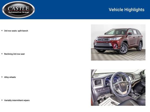 Used 2017 Toyota Highlander XLE AWD/4WD image 8