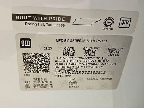 New 2026 Cadillac XT5 Premium Luxury w/ Driver Assist Package image 33