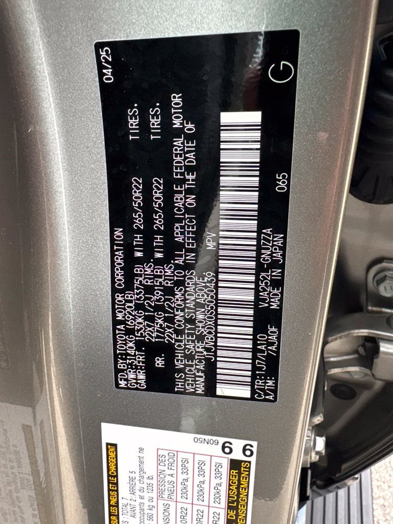 Certified 2025 Lexus GX 550 w/ Accessory Package (2T) AWD/4WD image 21