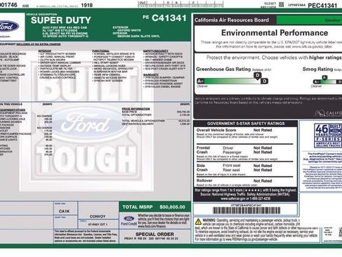 Used 2023 Ford F250 XL w/ Snow Plow/Camper Package AWD/4WD image 33