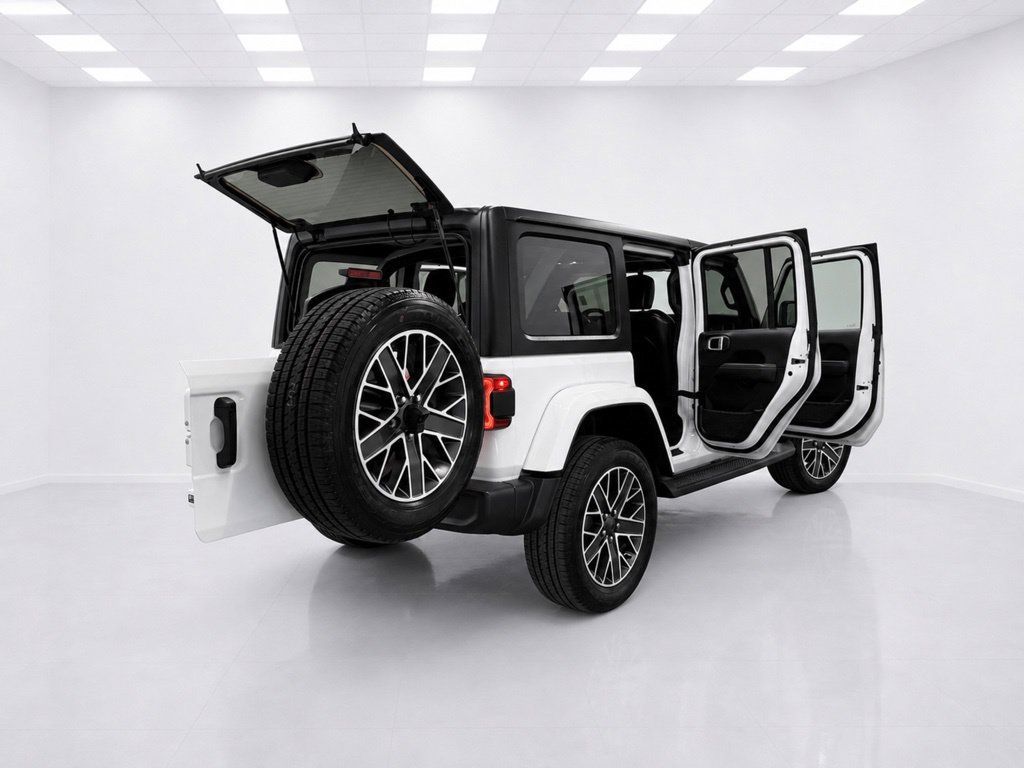 Used 2023 Jeep Wrangler Unlimited Sahara w/ Cold Weather Group AWD/4WD image 11