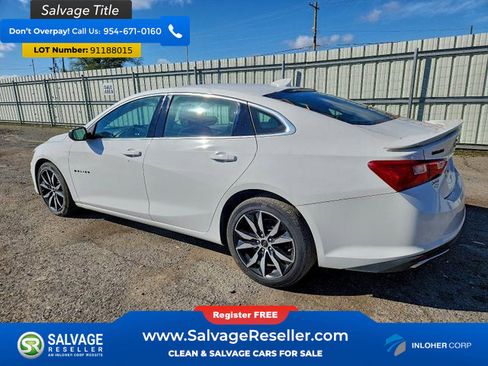 Used 2020 Chevrolet Malibu RS w/ LPO, Convenience Package 2 image 3