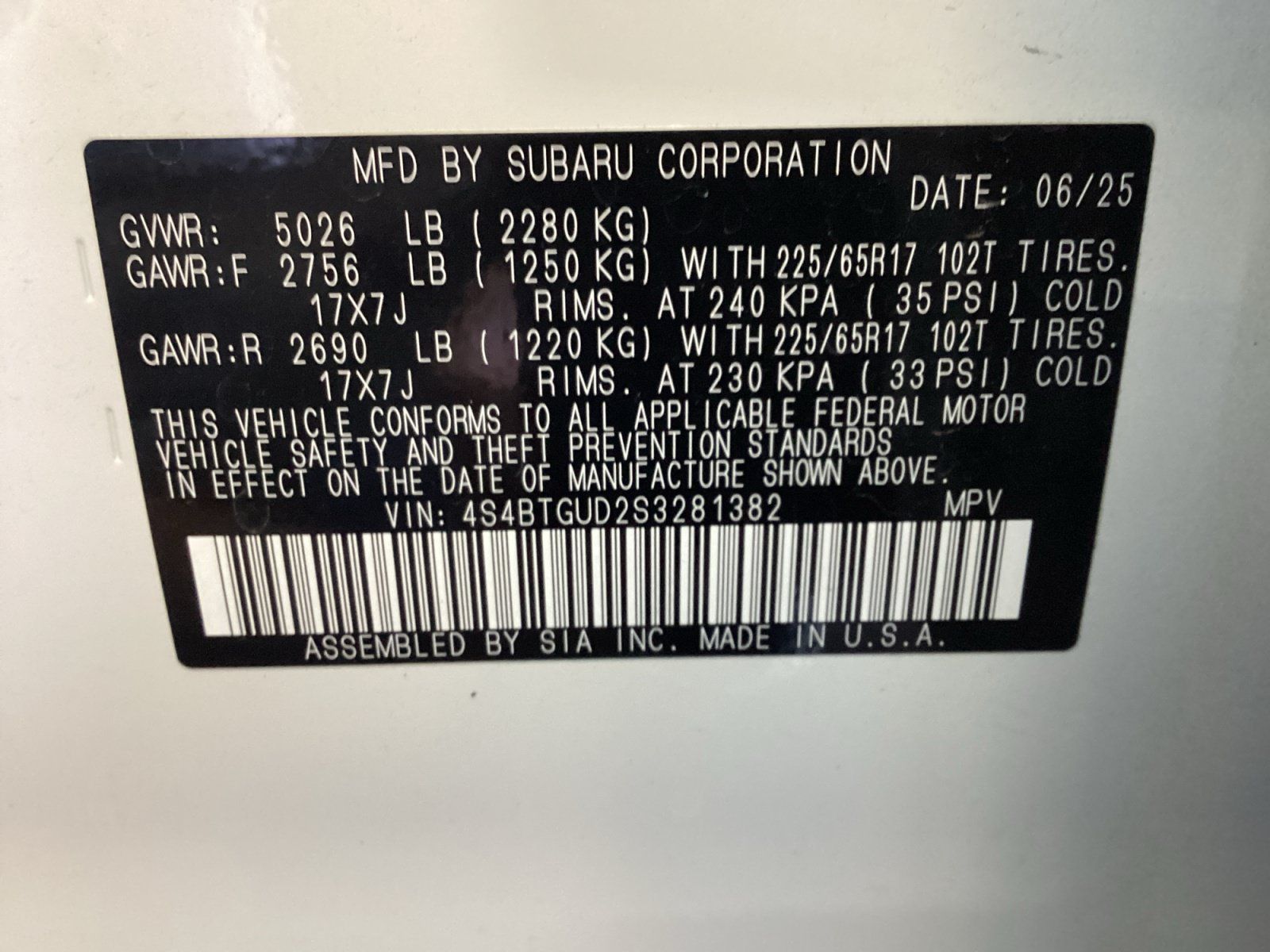 Used 2025 Subaru Outback Wilderness AWD/4WD image 16