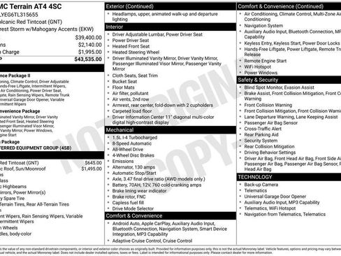 New 2026 GMC Terrain AT4 AWD/4WD image 26