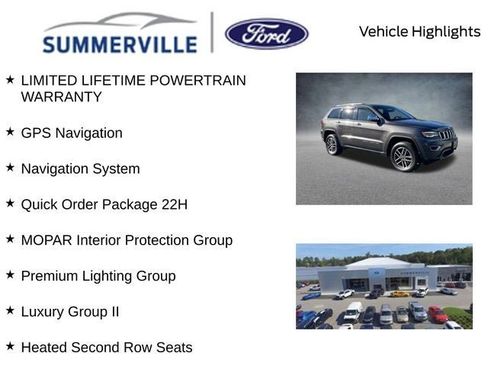 Used 2021 Jeep Grand Cherokee Limited w/ Luxury Group II image 2