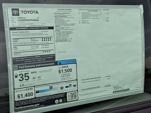 New 2026 Toyota Corolla LE image 7