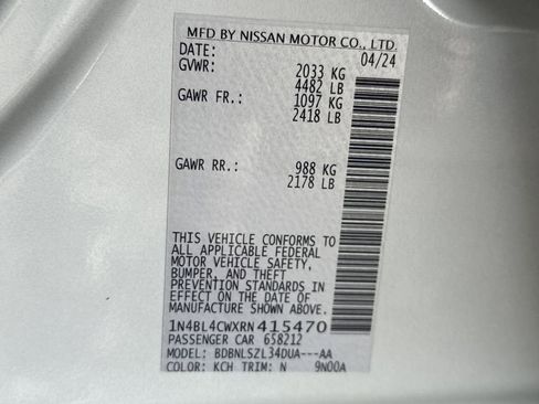 Used 2024 Nissan Altima 2.5 SR image 38