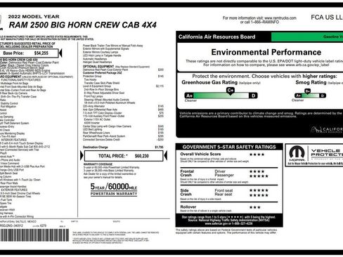 Used 2022 RAM 2500 Big Horn w/ Level A Equipment Group image 3