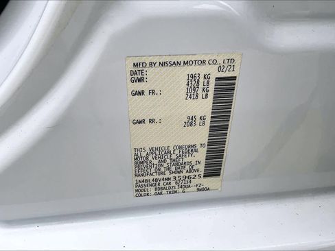 Used 2021 Nissan Altima 2.5 S w/ Driver Assist Package FWD image 37