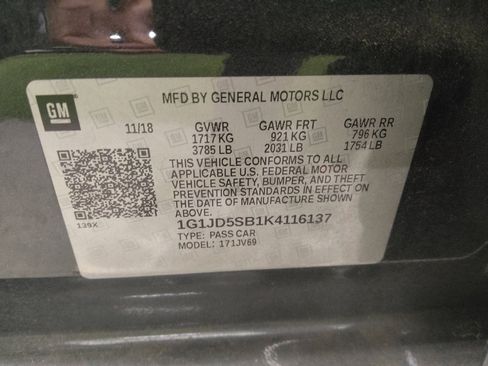 Used 2019 Chevrolet Sonic LT image 33