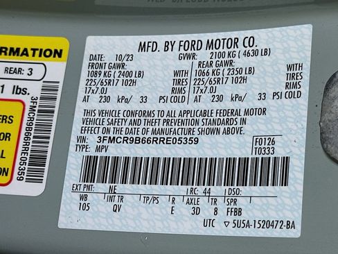 Certified 2024 Ford Bronco Sport Big Bend w/ Convenience Package AWD/4WD image 21