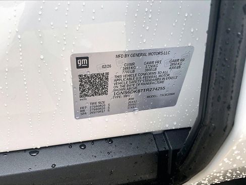 New 2026 Chevrolet Suburban Z71 w/ Z71 Off-Road Package AWD/4WD image 10