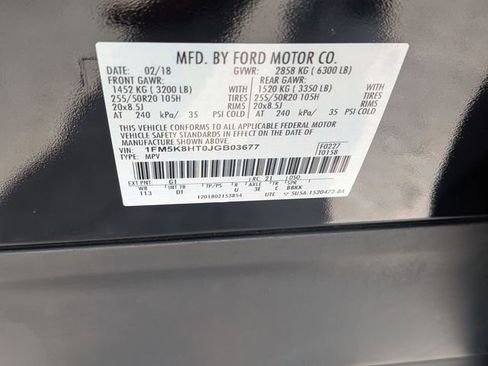 Used 2018 Ford Explorer Platinum AWD/4WD image 42