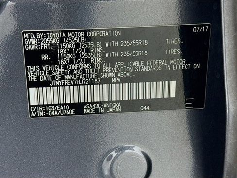 Certified 2017 Toyota RAV4 Limited image 30