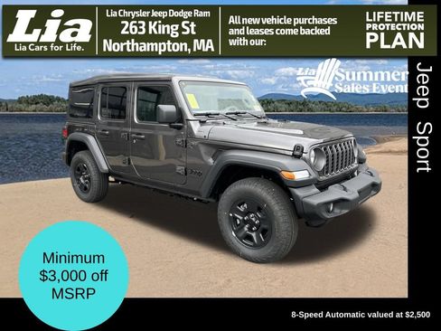 New 2026 Jeep Wrangler Unlimited Sport AWD/4WD image 1
