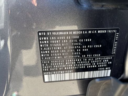 Used 2026 Volkswagen Taos S FWD image 22