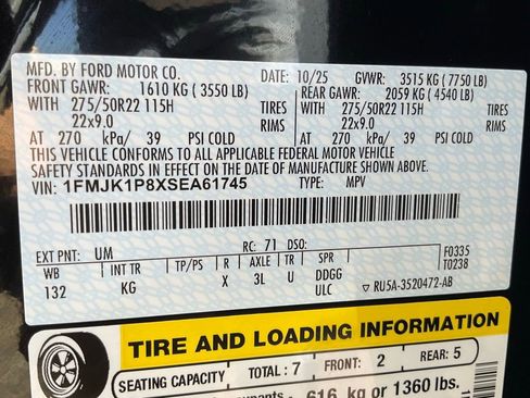 New 2025 Ford Expedition Max King Ranch image 72