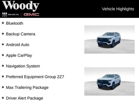 Used 2024 Chevrolet Suburban Z71 w/ Luxury Package AWD/4WD image 3