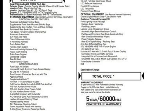 Used 2022 RAM 1500 Laramie image 2