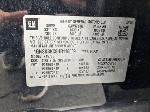 Used 2017 Chevrolet Tahoe LT image 23