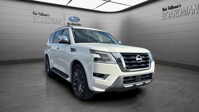 Used 2024 Nissan Armada Platinum w/ Captain's Chairs Package AWD/4WD image 2