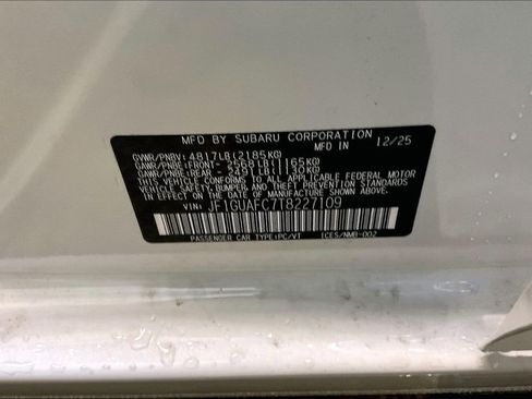 New 2026 Subaru Impreza 2.0i Sport image 17