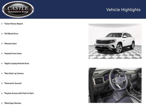 Used 2020 Volkswagen Atlas Cross Sport SEL w/ Cross Sport MDO Package AWD/4WD image 4