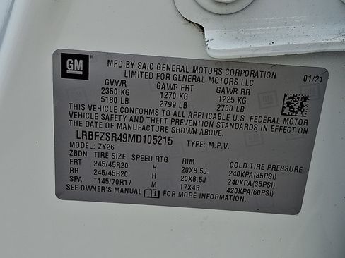 Used 2021 Buick Envision Avenir AWD/4WD image 27