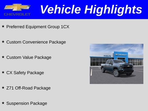 New 2026 Chevrolet Silverado 2500 Custom w/ Custom Value Package image 2