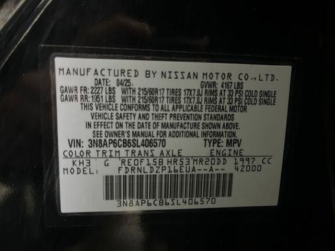 Used 2025 Nissan Kicks SV image 79