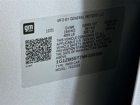 Used 2021 Chevrolet Malibu LS image 29